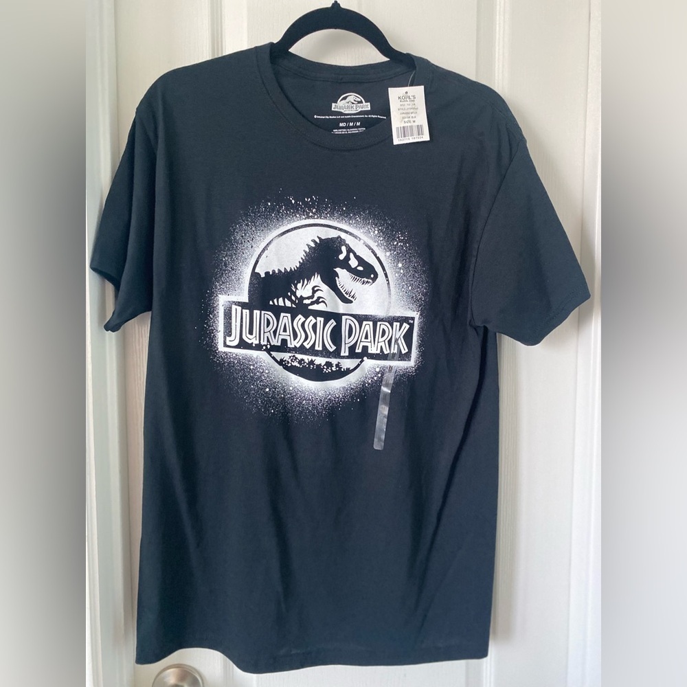 Jurassic park logo T-shirt size-Medium - Picture 1 of 4